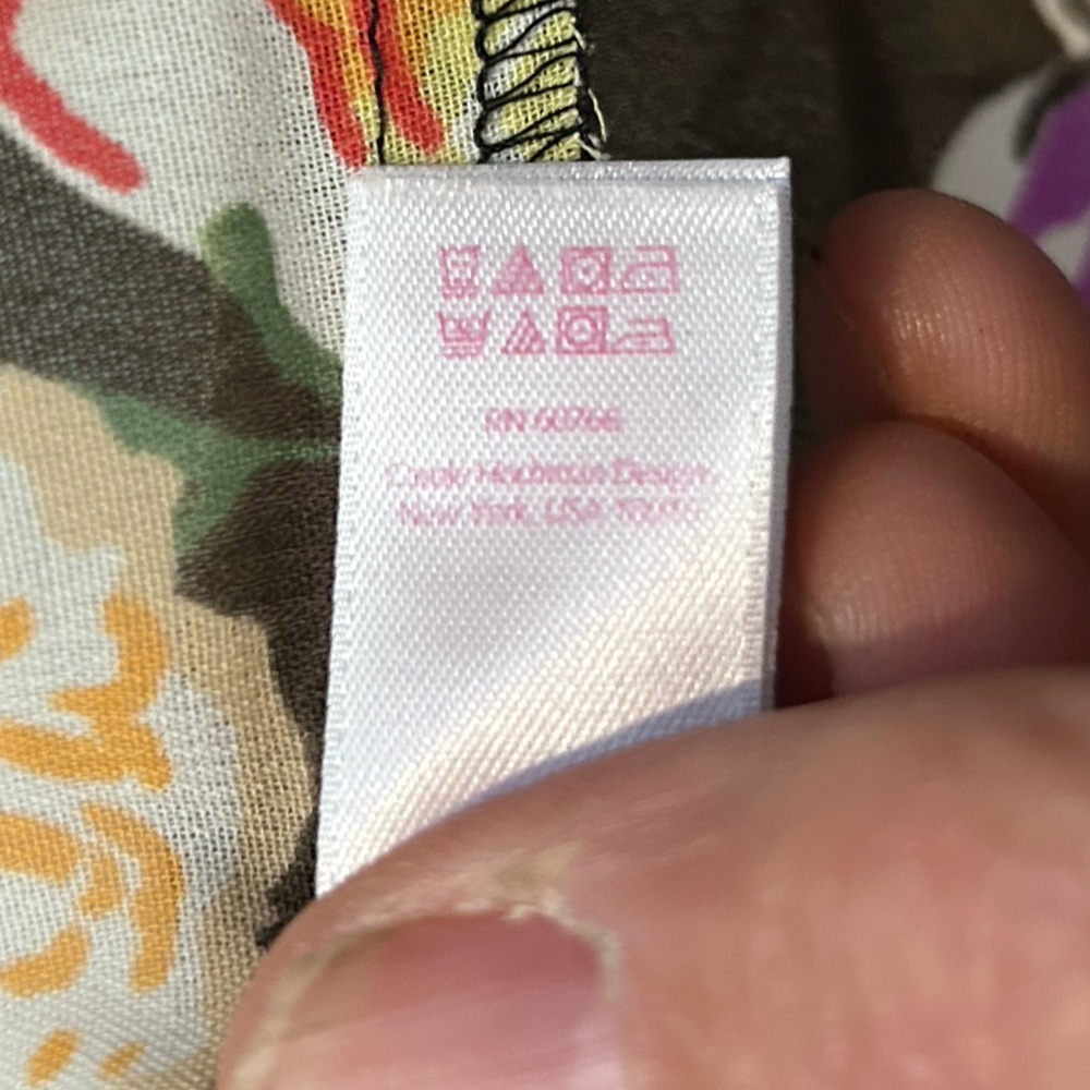 Oscar de la Renta Floral Patterned Garment - Picture 8 of 9
